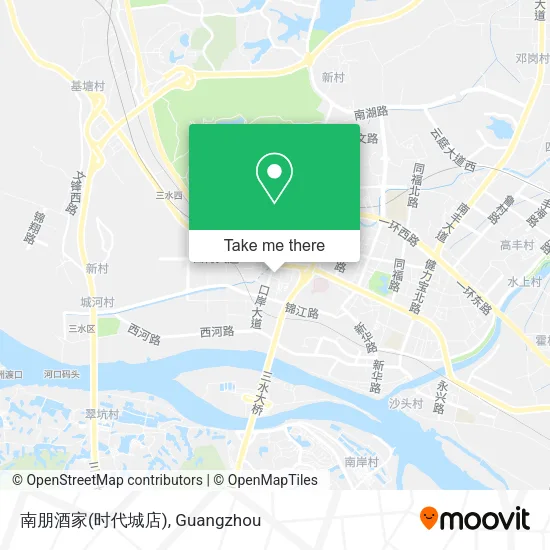 南朋酒家(时代城店) map