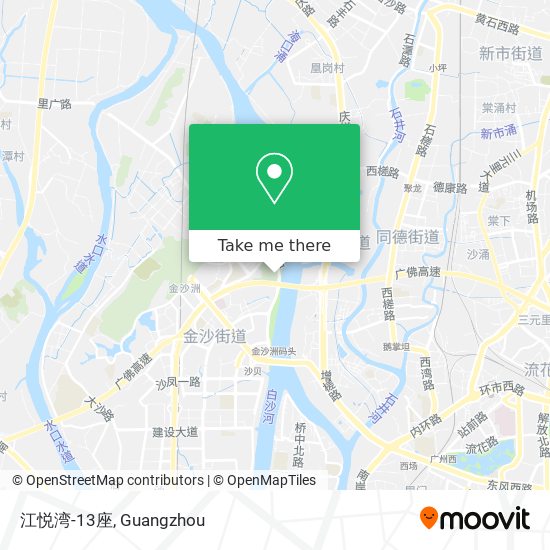 江悦湾-13座 map