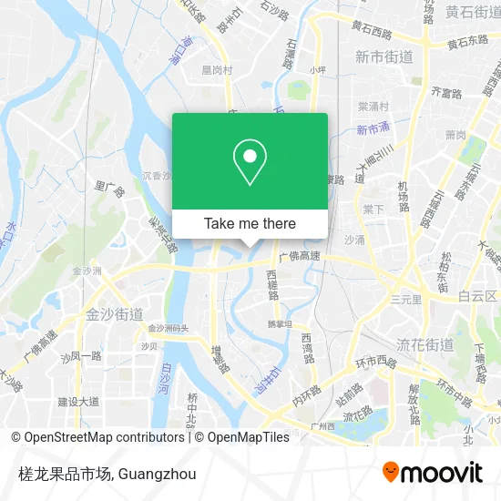 槎龙果品市场 map