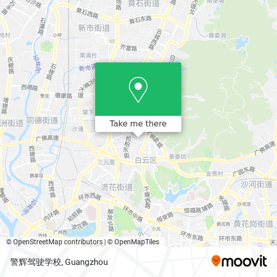 警辉驾驶学校 map