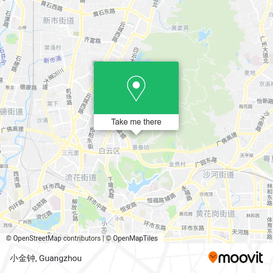 小金钟 map
