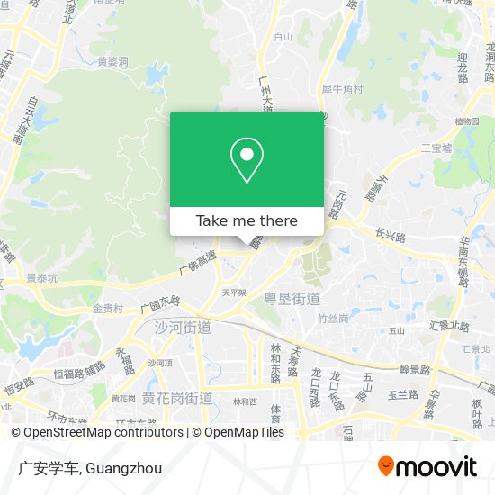 广安学车 map