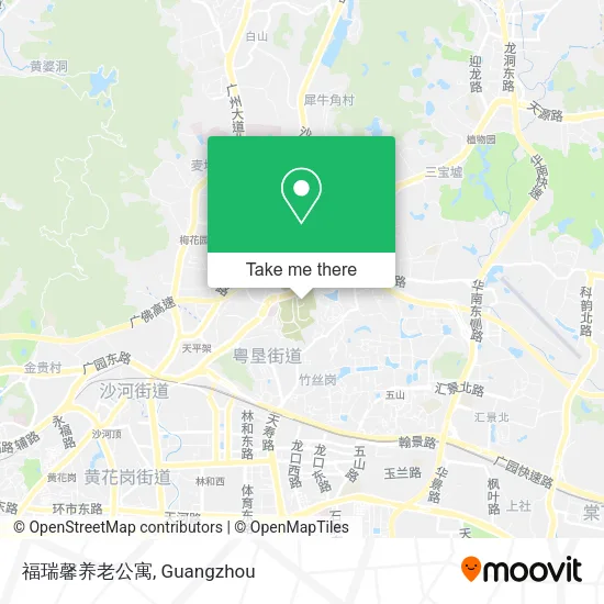 福瑞馨养老公寓 map