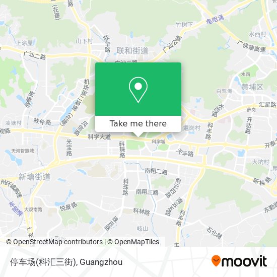 停车场(科汇三街) map