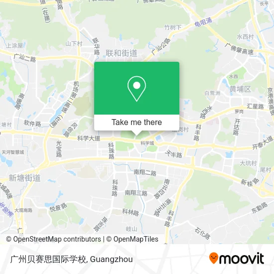 广州贝赛思国际学校 map