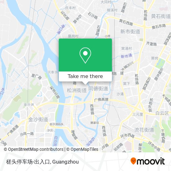 槎头停车场-出入口 map