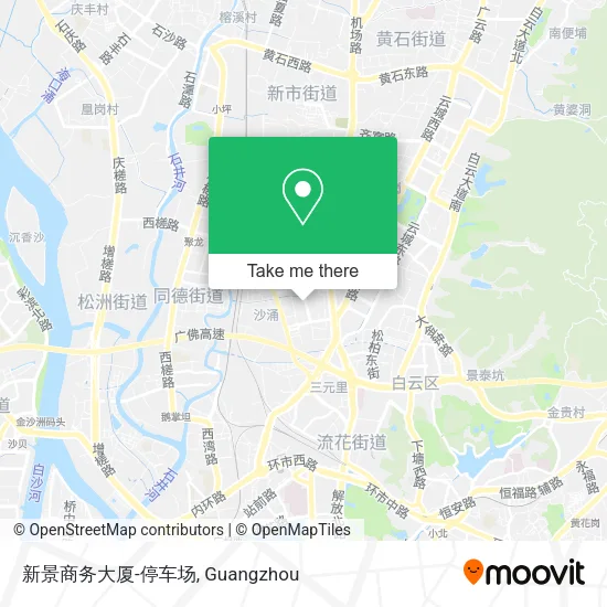 新景商务大厦-停车场 map