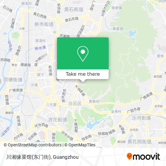 川湘缘菜馆(东门街) map