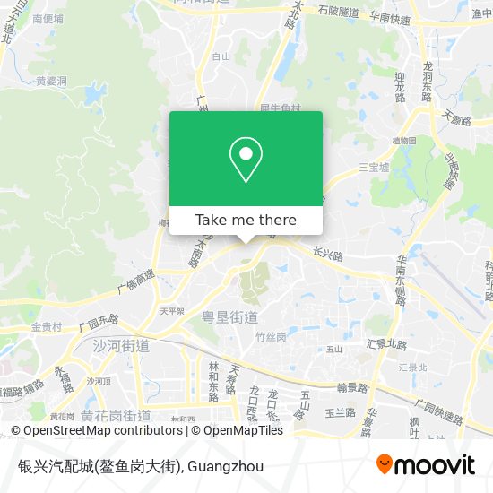 银兴汽配城(鳌鱼岗大街) map