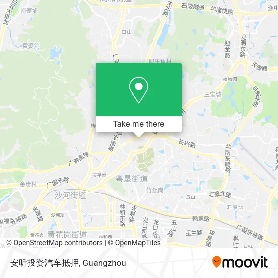 安昕投资汽车抵押 map