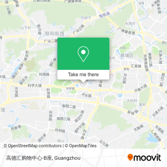 高德汇购物中心-B座 map