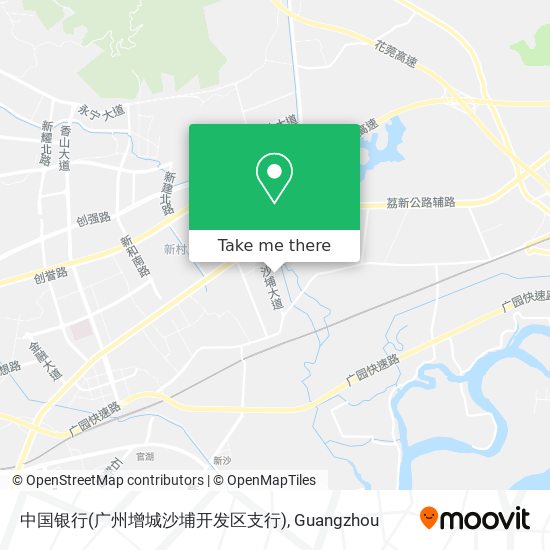 中国银行(广州增城沙埔开发区支行) map