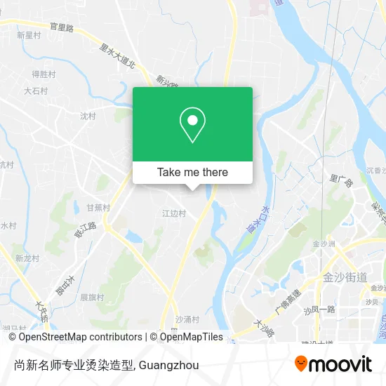 尚新名师专业烫染造型 map