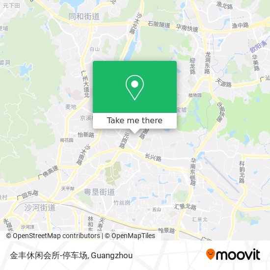 金丰休闲会所-停车场 map