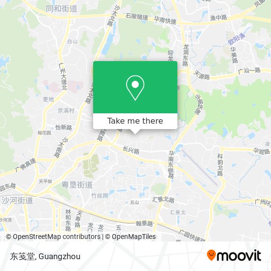 东笺堂 map