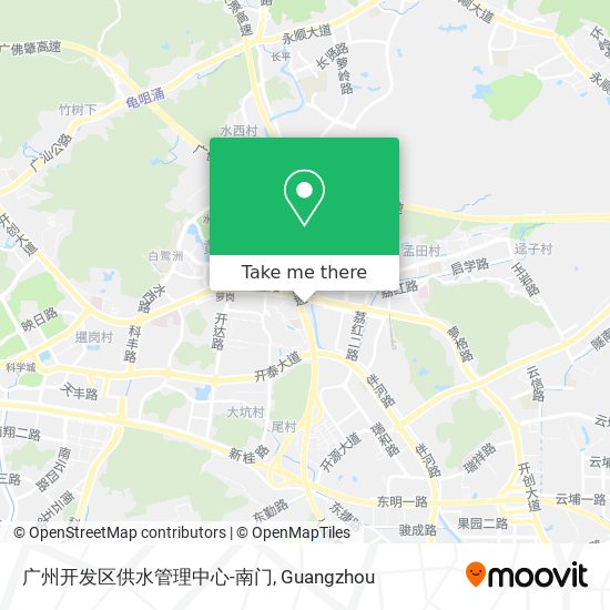 广州开发区供水管理中心-南门 map