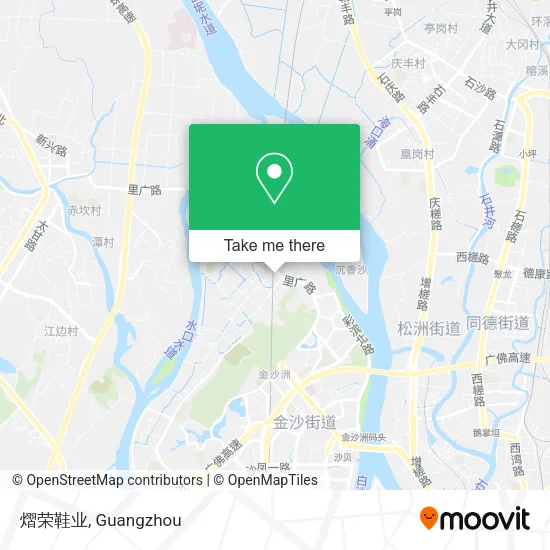 熠荣鞋业 map