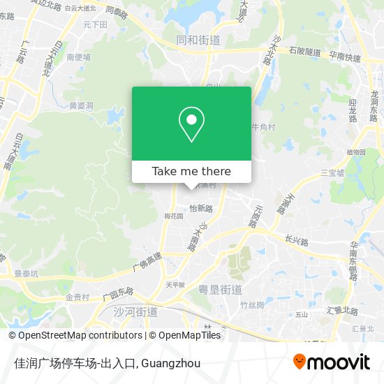佳润广场停车场-出入口 map