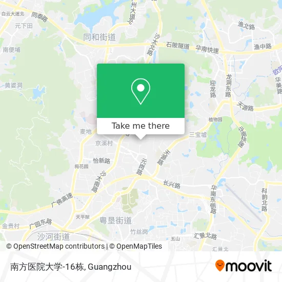 南方医院大学-16栋 map
