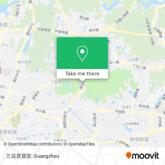 兰花景观室 map