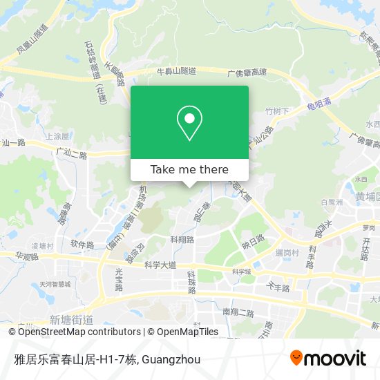雅居乐富春山居-H1-7栋 map