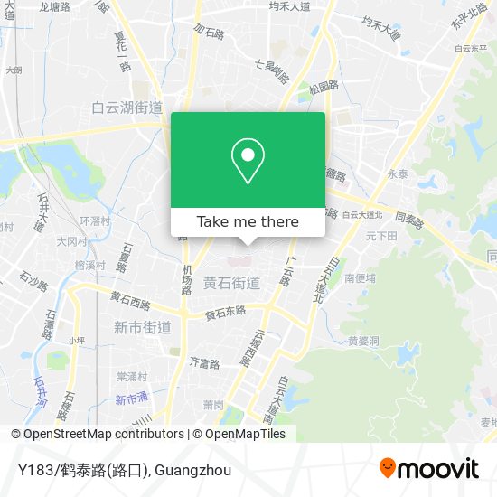 Y183/鹤泰路(路口) map
