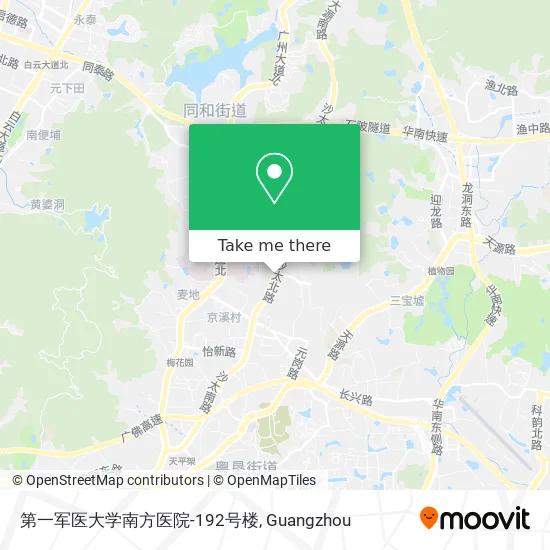 第一军医大学南方医院-192号楼 map