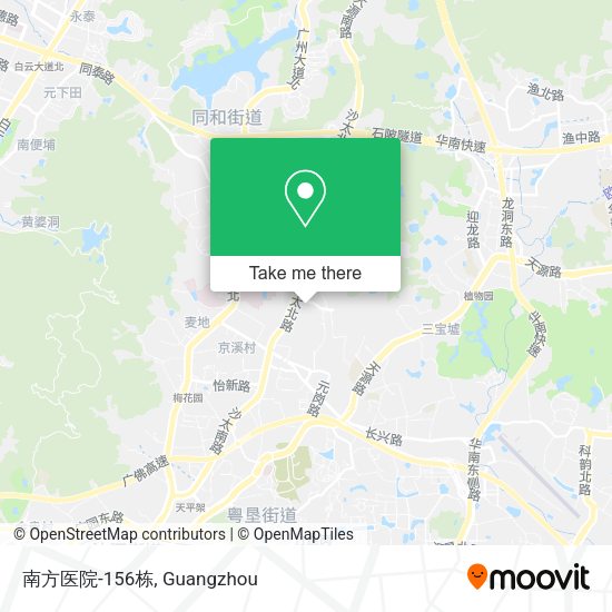 南方医院-156栋 map