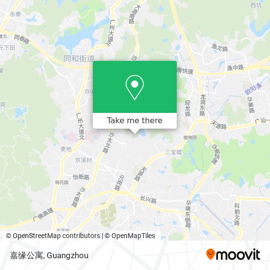 嘉缘公寓 map