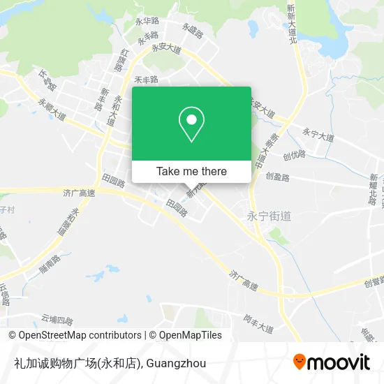 礼加诚购物广场(永和店) map