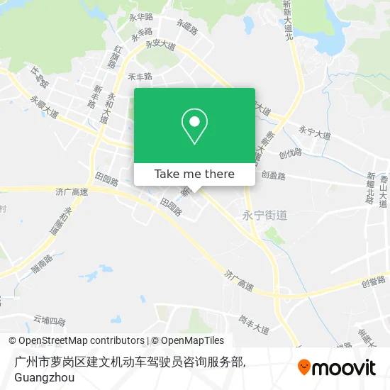 广州市萝岗区建文机动车驾驶员咨询服务部 map