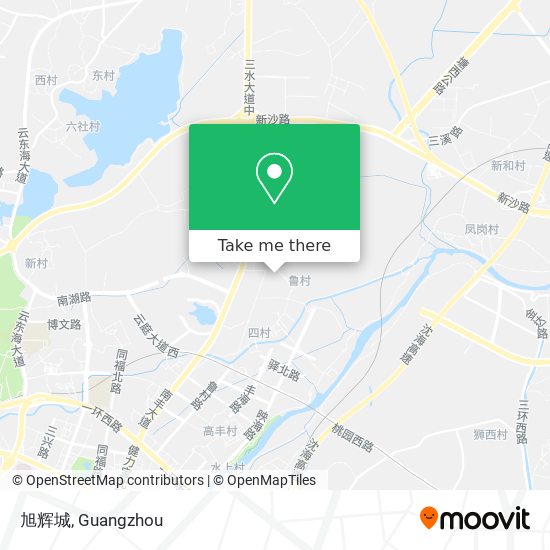 旭辉城 map