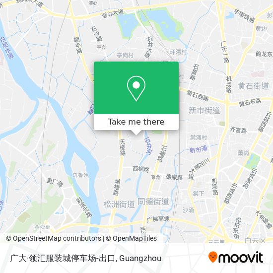 广大·领汇服装城停车场-出口 map