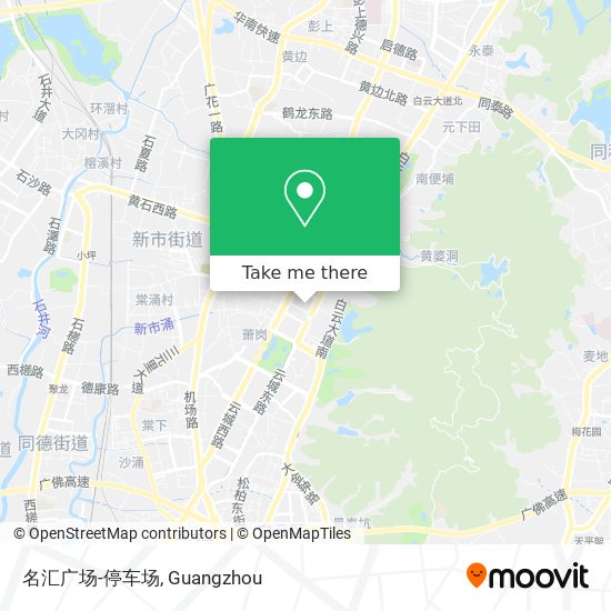 名汇广场-停车场 map