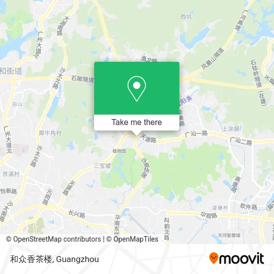 和众香茶楼 map