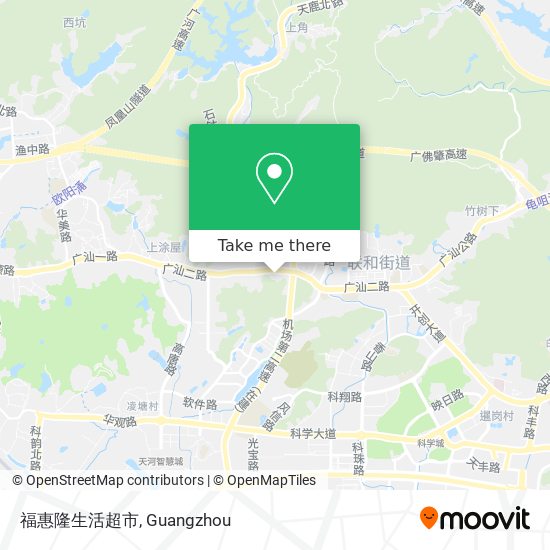 福惠隆生活超市 map