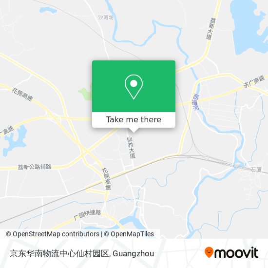 京东华南物流中心仙村园区 map