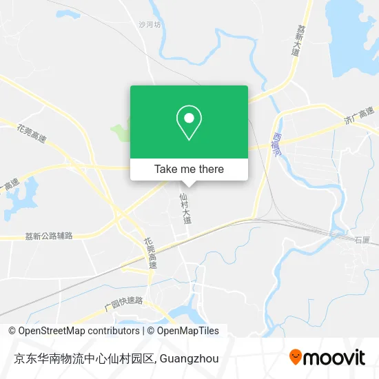 京东华南物流中心仙村园区 map