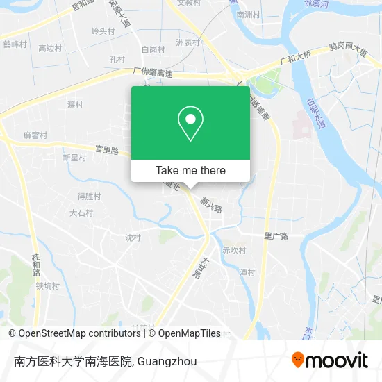 南方医科大学南海医院 map
