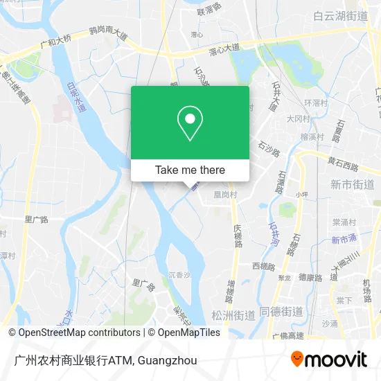 广州农村商业银行ATM map