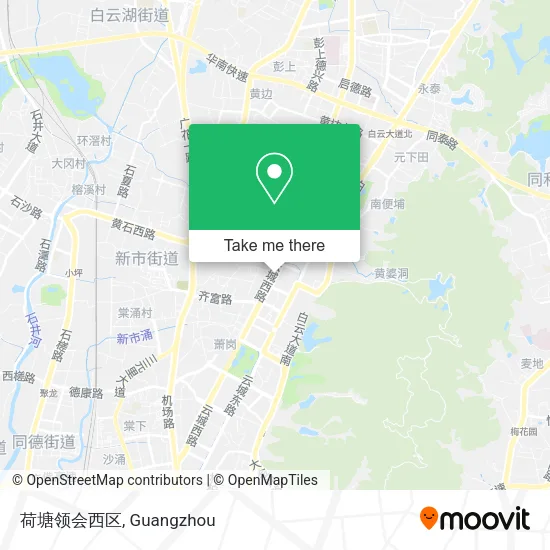 荷塘领会西区 map