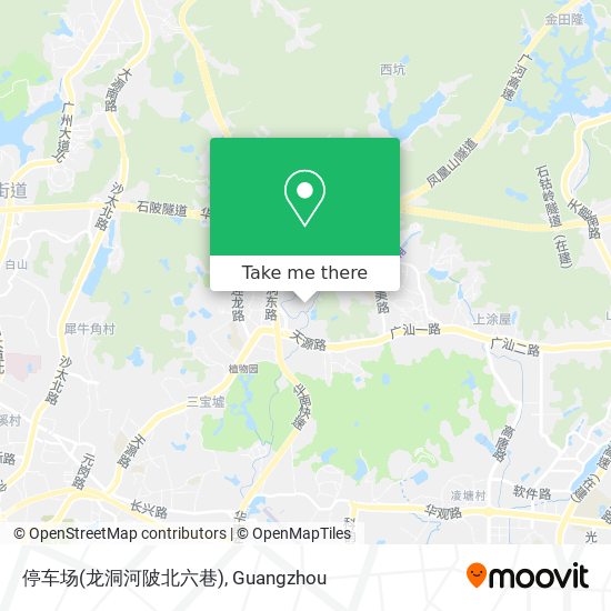 停车场(龙洞河陂北六巷) map