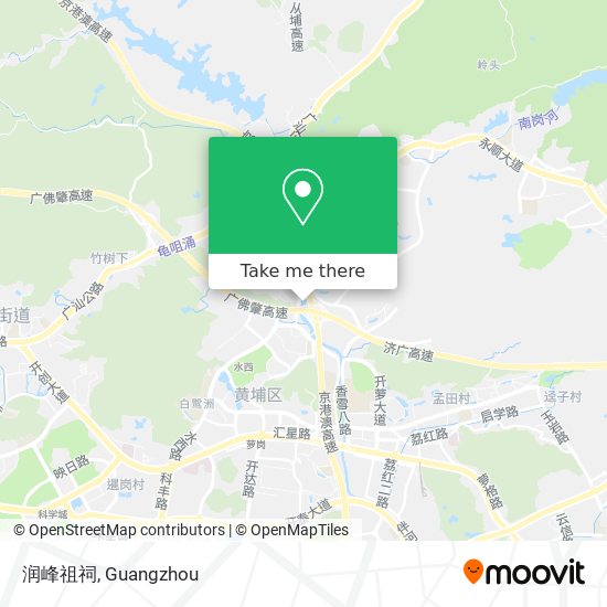 润峰祖祠 map