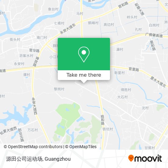 源田公司运动场 map