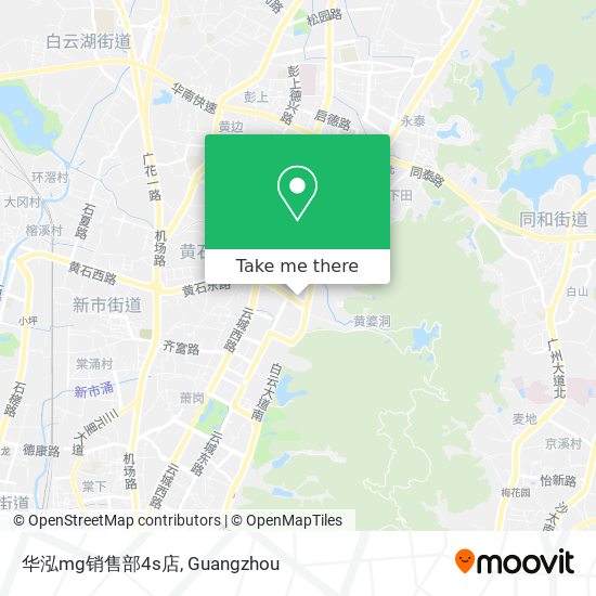 华泓mg销售部4s店 map