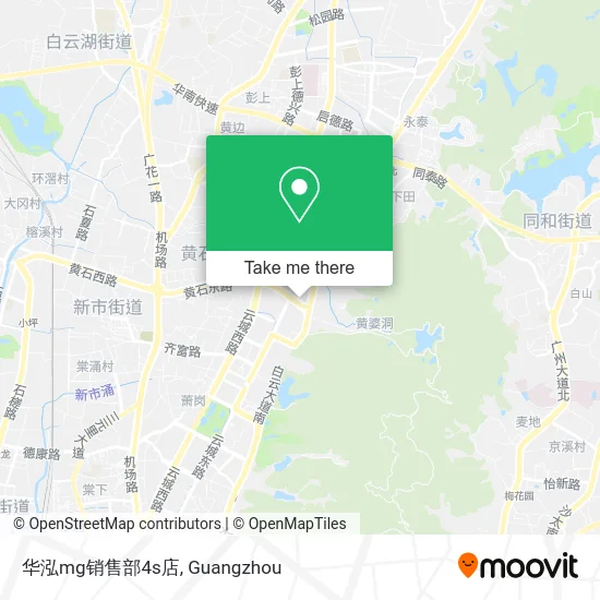 华泓mg销售部4s店 map
