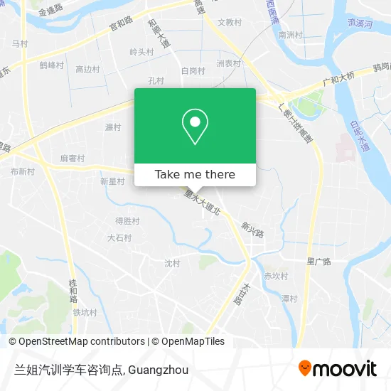 兰姐汽训学车咨询点 map