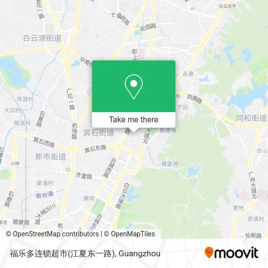 福乐多连锁超市(江夏东一路) map