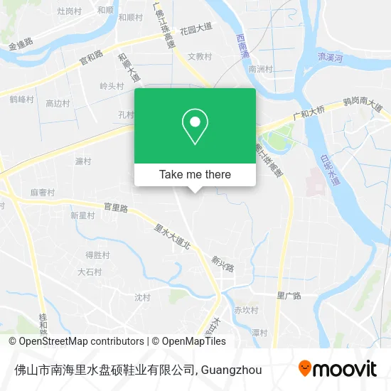 佛山市南海里水盘硕鞋业有限公司 map