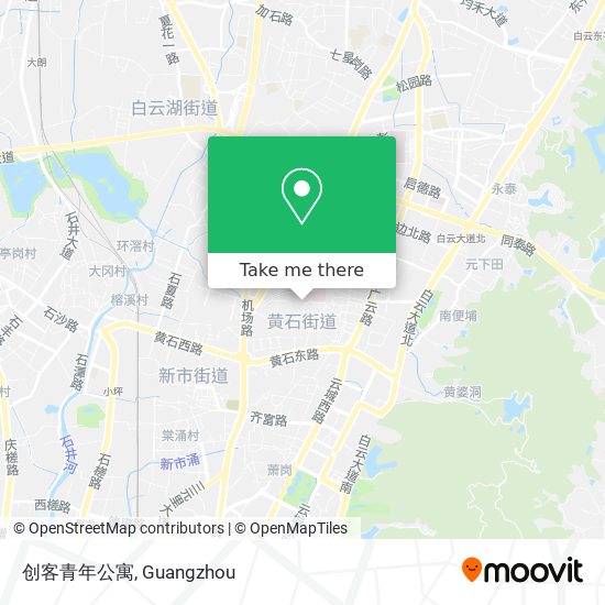 创客青年公寓 map